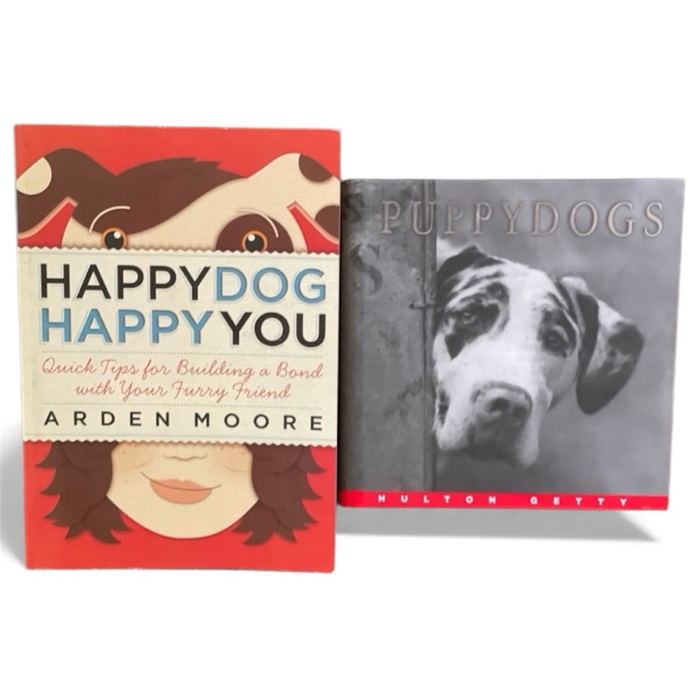 Dog Books — ‘Happy Dog Happy You’ & ‘Puppy Dogs’ (2) Books